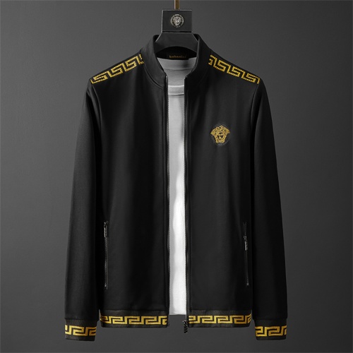 Cheap Versace Tracksuits Long Sleeved For Men #1246355 Replica Wholesale [$85.00 USD] [ITEM#1246355] on Replica Versace Tracksuits