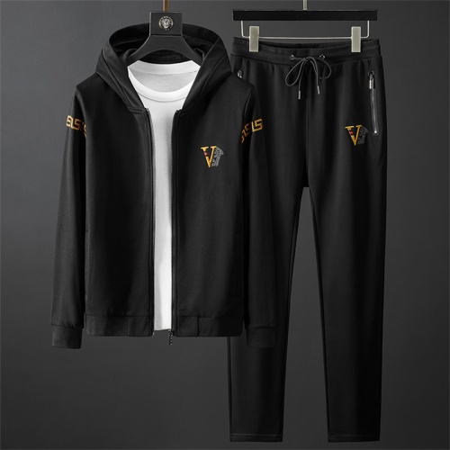 Cheap Versace Tracksuits Long Sleeved For Men #1246363 Replica Wholesale [$85.00 USD] [ITEM#1246363] on Replica Versace Tracksuits