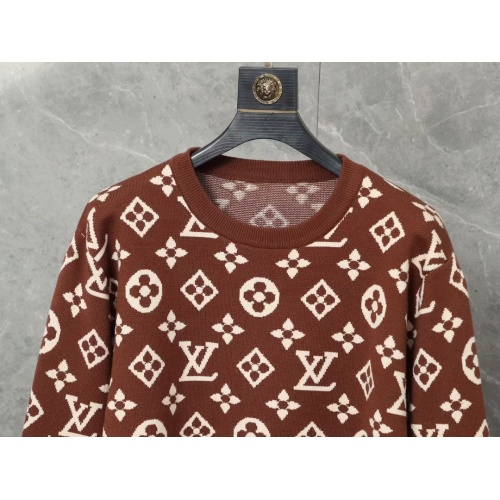 Cheap Louis Vuitton LV Sweaters Long Sleeved For Men #1246442 Replica Wholesale [$45.00 USD] [ITEM#1246442] on Replica Louis Vuitton LV Sweaters