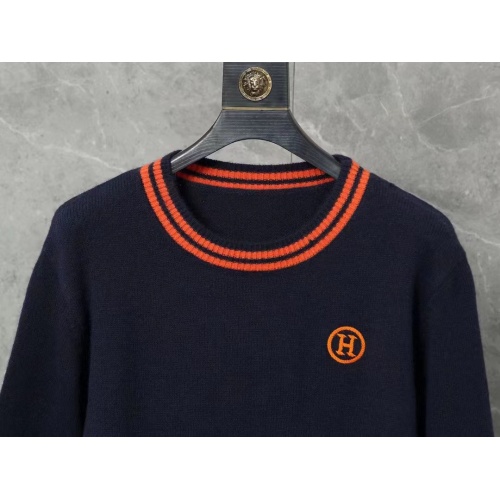 Cheap Hermes Sweaters Long Sleeved For Men #1246444 Replica Wholesale [$45.00 USD] [ITEM#1246444] on Replica Hermes Sweaters