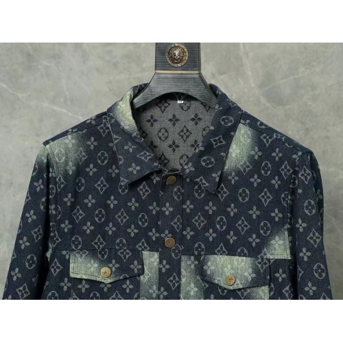 Cheap Louis Vuitton LV Jackets Long Sleeved For Men #1246461 Replica Wholesale [$52.00 USD] [ITEM#1246461] on Replica Louis Vuitton LV Jackets