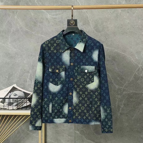 Cheap Louis Vuitton LV Jackets Long Sleeved For Men #1246463 Replica Wholesale [$52.00 USD] [ITEM#1246463] on Replica Louis Vuitton LV Jackets