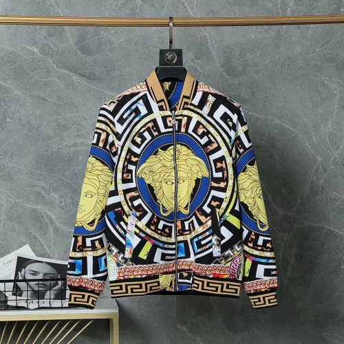 Cheap Versace Jackets Long Sleeved For Men #1246481 Replica Wholesale [$52.00 USD] [ITEM#1246481] on Replica Versace Jackets