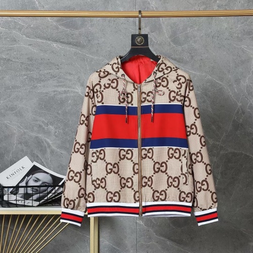 Cheap Gucci Jackets Long Sleeved For Men #1246497 Replica Wholesale [$52.00 USD] [ITEM#1246497] on Replica Gucci Jackets