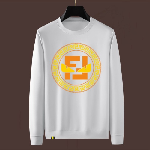 Cheap Fendi Hoodies Long Sleeved For Men #1246573 Replica Wholesale [$48.00 USD] [ITEM#1246573] on Replica Fendi Hoodies