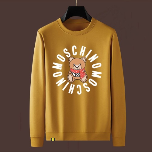 Cheap Moschino Hoodies Long Sleeved For Men #1246603 Replica Wholesale [$48.00 USD] [ITEM#1246603] on Replica Moschino Hoodies