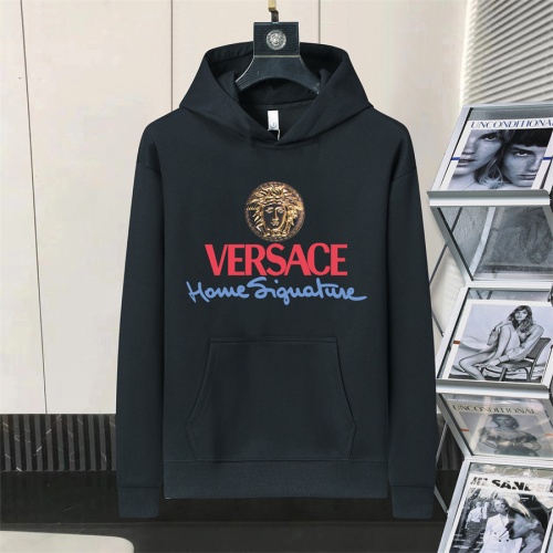 Cheap Versace Hoodies Long Sleeved For Men #1246659 Replica Wholesale [$48.00 USD] [ITEM#1246659] on Replica Versace Hoodies