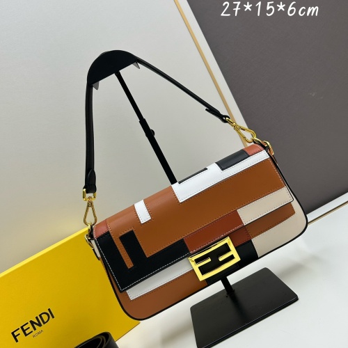 Cheap Fendi AAA Quality Shoulder Bags For Women #1246669 Replica Wholesale [$130.00 USD] [ITEM#1246669] on Replica Fendi AAA Quality Shoulder Bags