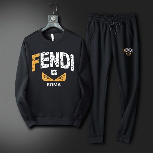 Cheap Fendi Tracksuits Long Sleeved For Men #1246705 Replica Wholesale [$72.00 USD] [ITEM#1246705] on Replica Fendi Tracksuits