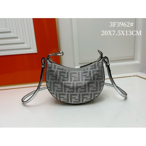 Cheap Fendi AAA Quality Messenger Bags For Women #1246712 Replica Wholesale [$125.00 USD] [ITEM#1246712] on Replica Fendi AAA Messenger Bags