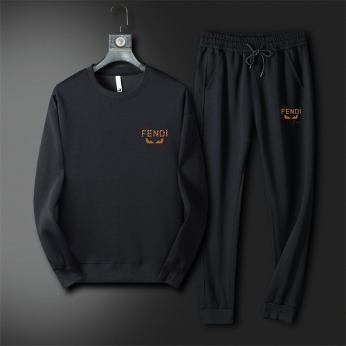 Cheap Fendi Tracksuits Long Sleeved For Men #1246727 Replica Wholesale [$72.00 USD] [ITEM#1246727] on Replica Fendi Tracksuits