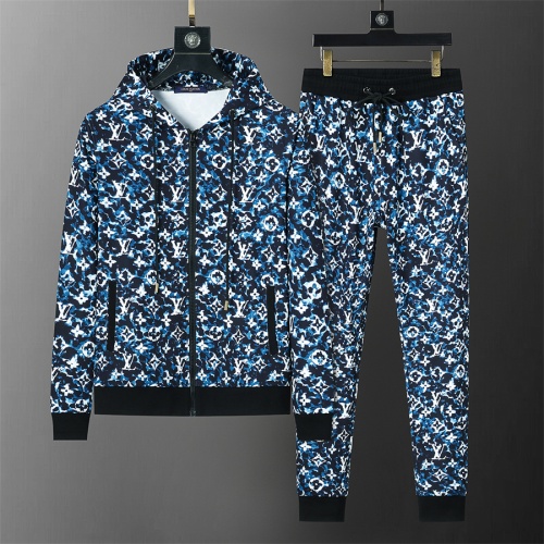 Cheap Louis Vuitton LV Tracksuits Long Sleeved For Men #1246751 Replica Wholesale [$72.00 USD] [ITEM#1246751] on Replica Louis Vuitton LV Tracksuits