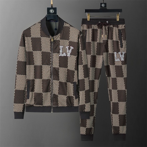 Cheap Louis Vuitton LV Tracksuits Long Sleeved For Men #1246757 Replica Wholesale [$68.00 USD] [ITEM#1246757] on Replica Louis Vuitton LV Tracksuits