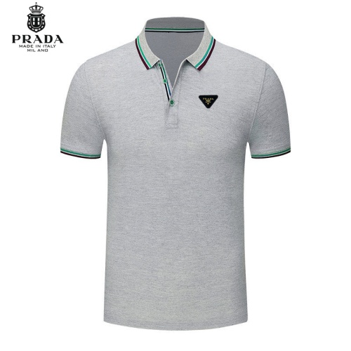 Cheap Prada T-Shirts Short Sleeved For Men #1246859 Replica Wholesale [$29.00 USD] [ITEM#1246859] on Replica Prada T-Shirts