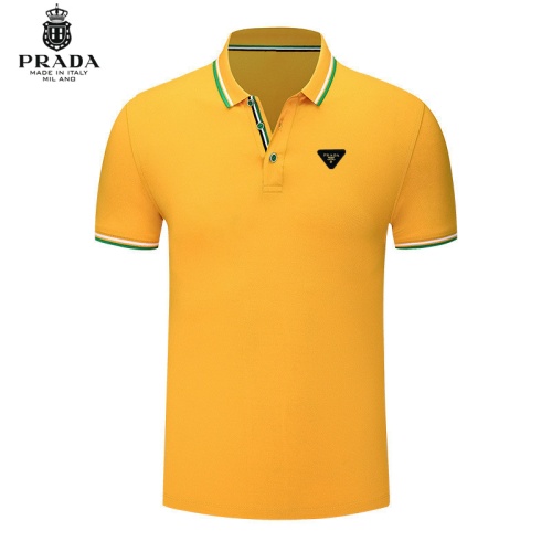 Cheap Prada T-Shirts Short Sleeved For Men #1246863 Replica Wholesale [$29.00 USD] [ITEM#1246863] on Replica Prada T-Shirts