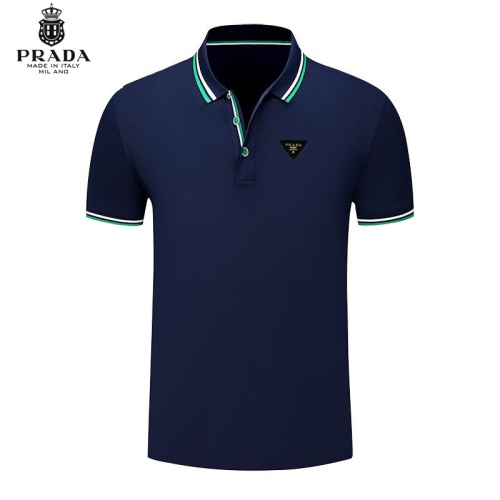 Cheap Prada T-Shirts Short Sleeved For Men #1246866 Replica Wholesale [$29.00 USD] [ITEM#1246866] on Replica Prada T-Shirts