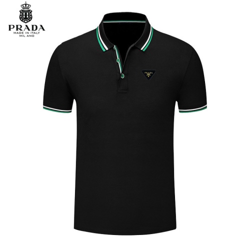 Cheap Prada T-Shirts Short Sleeved For Men #1246867 Replica Wholesale [$29.00 USD] [ITEM#1246867] on Replica Prada T-Shirts