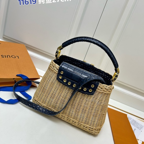 Cheap Louis Vuitton AAA Quality Handbags In Navy For Women #1246942 Replica Wholesale [$145.00 USD] [ITEM#1246942] on Replica Louis Vuitton AAA Quality Handbags