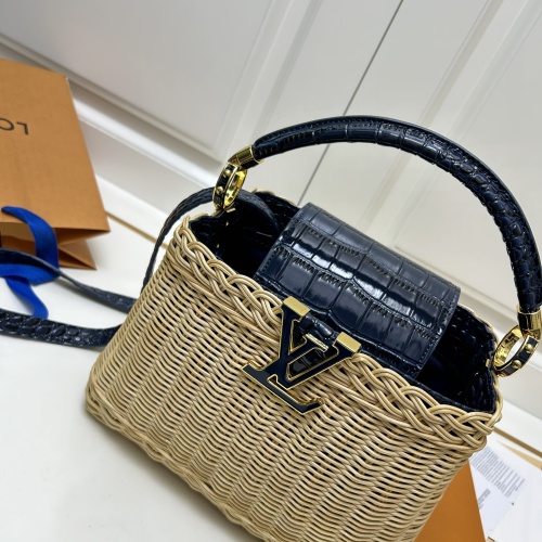 Cheap Louis Vuitton AAA Quality Handbags In Navy For Women #1246942 Replica Wholesale [$145.00 USD] [ITEM#1246942] on Replica Louis Vuitton AAA Quality Handbags