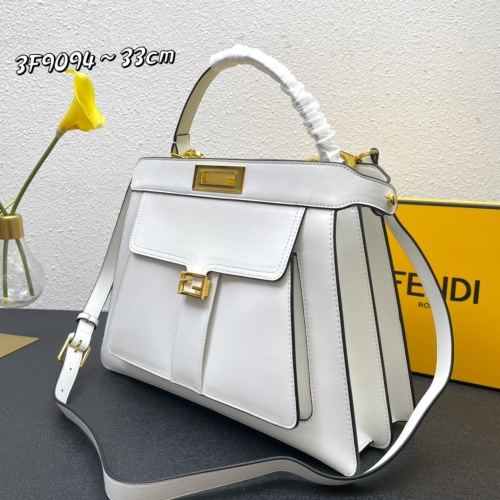 Cheap Fendi AAA Quality Handbags For Women #1247010 Replica Wholesale [$150.00 USD] [ITEM#1247010] on Replica Fendi AAA Quality Handbags