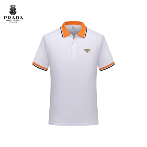 Cheap Prada T-Shirts Short Sleeved For Men #1247013 Replica Wholesale [$29.00 USD] [ITEM#1247013] on Replica Prada T-Shirts