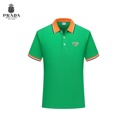 Cheap Prada T-Shirts Short Sleeved For Men #1247016 Replica Wholesale [$29.00 USD] [ITEM#1247016] on Replica Prada T-Shirts