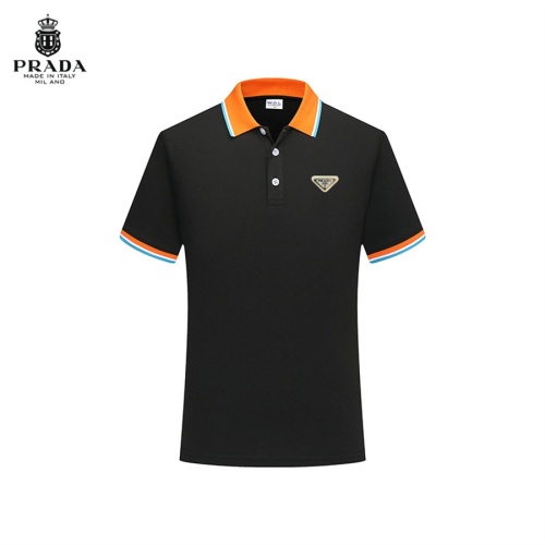 Cheap Prada T-Shirts Short Sleeved For Men #1247017 Replica Wholesale [$29.00 USD] [ITEM#1247017] on Replica Prada T-Shirts