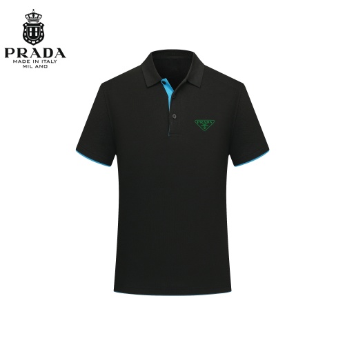 Cheap Prada T-Shirts Short Sleeved For Men #1247035 Replica Wholesale [$29.00 USD] [ITEM#1247035] on Replica Prada T-Shirts