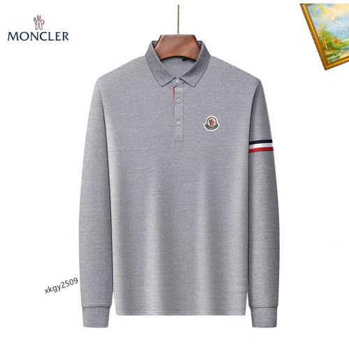 Cheap Moncler T-Shirts Long Sleeved For Men #1247036 Replica Wholesale [$40.00 USD] [ITEM#1247036] on Replica Moncler T-Shirts