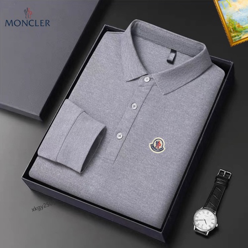 Cheap Moncler T-Shirts Long Sleeved For Men #1247036 Replica Wholesale [$40.00 USD] [ITEM#1247036] on Replica Moncler T-Shirts