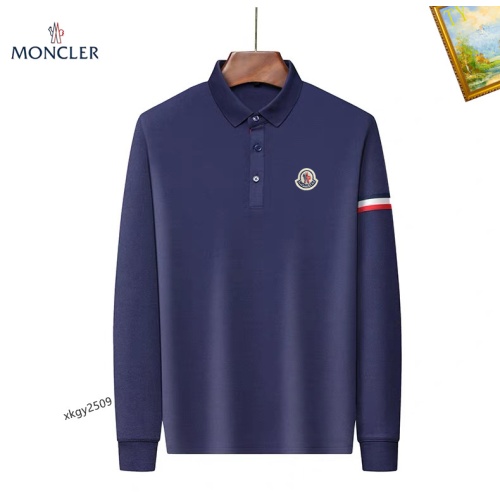 Cheap Moncler T-Shirts Long Sleeved For Men #1247038 Replica Wholesale [$40.00 USD] [ITEM#1247038] on Replica Moncler T-Shirts