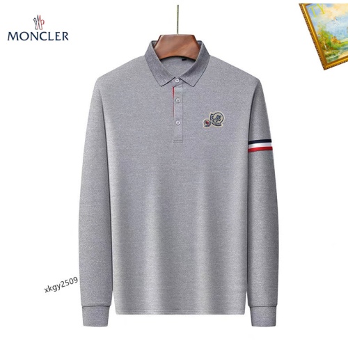 Cheap Moncler T-Shirts Long Sleeved For Men #1247040 Replica Wholesale [$40.00 USD] [ITEM#1247040] on Replica Moncler T-Shirts