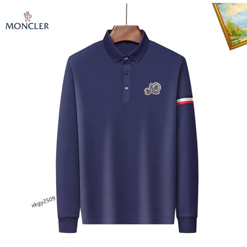 Cheap Moncler T-Shirts Long Sleeved For Men #1247042 Replica Wholesale [$40.00 USD] [ITEM#1247042] on Replica Moncler T-Shirts