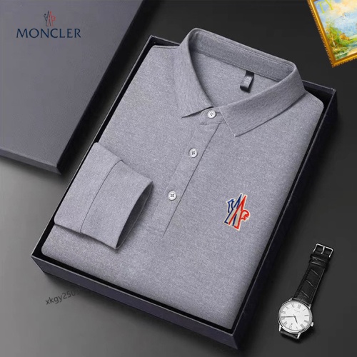 Cheap Moncler T-Shirts Long Sleeved For Men #1247048 Replica Wholesale [$40.00 USD] [ITEM#1247048] on Replica Moncler T-Shirts