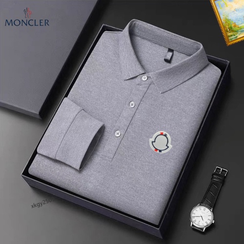 Cheap Moncler T-Shirts Long Sleeved For Men #1247091 Replica Wholesale [$40.00 USD] [ITEM#1247091] on Replica Moncler T-Shirts