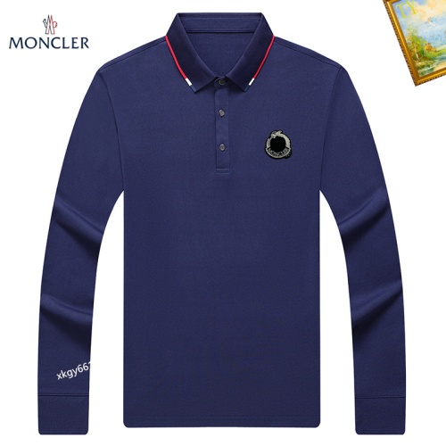 Cheap Moncler T-Shirts Long Sleeved For Men #1247094 Replica Wholesale [$40.00 USD] [ITEM#1247094] on Replica Moncler T-Shirts