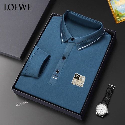 Cheap LOEWE T-Shirts Long Sleeved For Men #1247138 Replica Wholesale [$40.00 USD] [ITEM#1247138] on Replica LOEWE T-Shirts