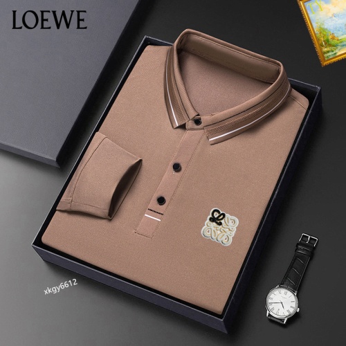 Cheap LOEWE T-Shirts Long Sleeved For Men #1247142 Replica Wholesale [$40.00 USD] [ITEM#1247142] on Replica LOEWE T-Shirts