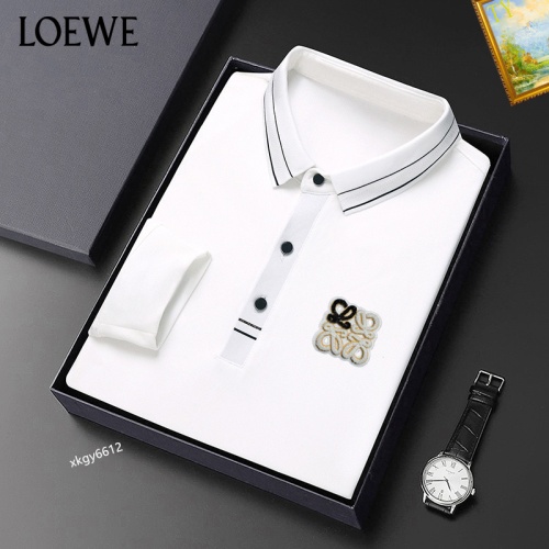 Cheap LOEWE T-Shirts Long Sleeved For Men #1247144 Replica Wholesale [$40.00 USD] [ITEM#1247144] on Replica LOEWE T-Shirts