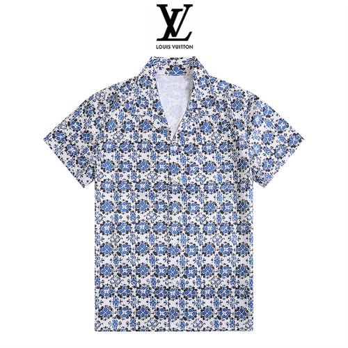 Cheap Louis Vuitton LV Shirts Short Sleeved For Men #1247192 Replica Wholesale [$36.00 USD] [ITEM#1247192] on Replica Louis Vuitton LV Shirts