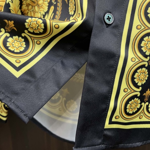 Cheap Versace Shirts Long Sleeved For Men #1247198 Replica Wholesale [$85.00 USD] [ITEM#1247198] on Replica Versace Shirts