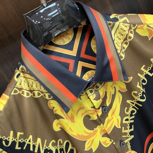 Cheap Versace Shirts Long Sleeved For Men #1247200 Replica Wholesale [$85.00 USD] [ITEM#1247200] on Replica Versace Shirts