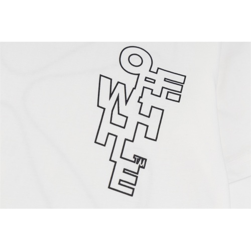 Cheap Off-White T-Shirts Short Sleeved For Men #1247201 Replica Wholesale [$34.00 USD] [ITEM#1247201] on Replica Off-White T-Shirts