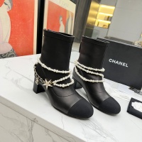 Cheap Chanel Boots For Women #1236179 Replica Wholesale [$125.00 USD] [ITEM#1236179] on Replica Chanel Boots