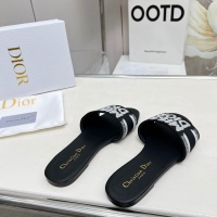 Cheap Christian Dior Slippers For Women #1236205 Replica Wholesale [$76.00 USD] [ITEM#1236205] on Replica Christian Dior Slippers