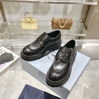 Cheap Prada Leather Shoes For Women #1236539 Replica Wholesale [$112.00 USD] [ITEM#1236539] on Replica Prada Leather Shoes