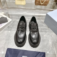 Cheap Prada Leather Shoes For Women #1236539 Replica Wholesale [$112.00 USD] [ITEM#1236539] on Replica Prada Leather Shoes