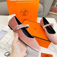 Cheap Hermes Flat Shoes For Women #1236591 Replica Wholesale [$98.00 USD] [ITEM#1236591] on Replica Hermes Flat Shoes