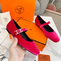 Cheap Hermes Flat Shoes For Women #1236592 Replica Wholesale [$98.00 USD] [ITEM#1236592] on Replica Hermes Flat Shoes