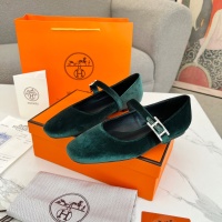 Cheap Hermes Flat Shoes For Women #1236593 Replica Wholesale [$98.00 USD] [ITEM#1236593] on Replica Hermes Flat Shoes